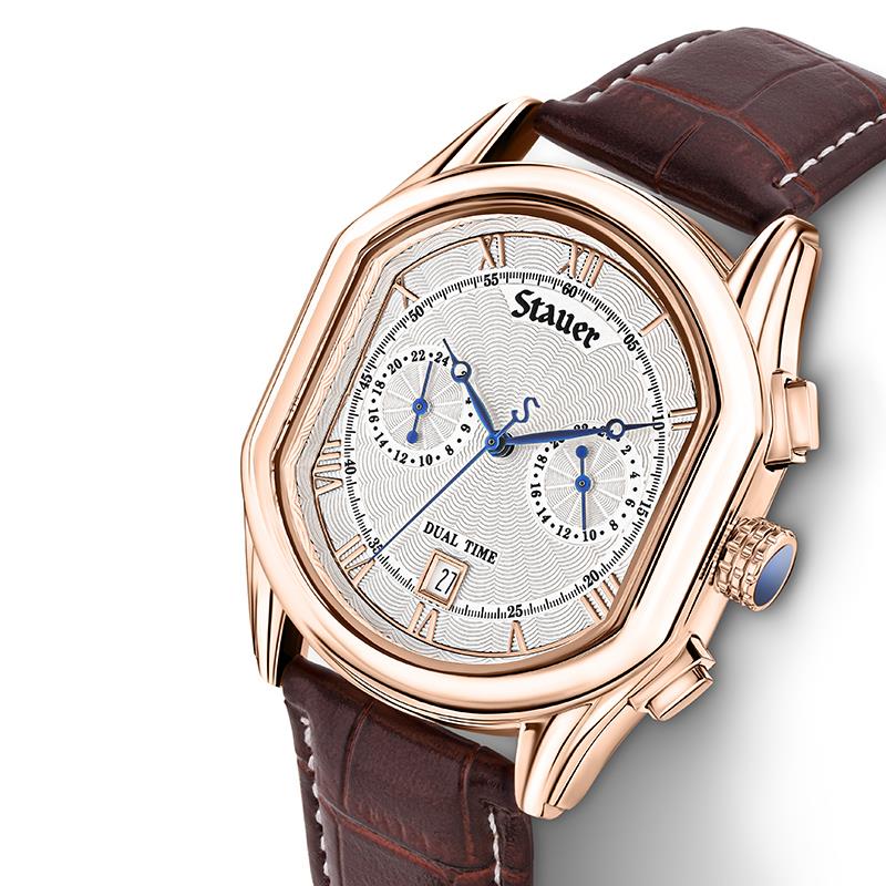 Dual Time Tonneau Watch